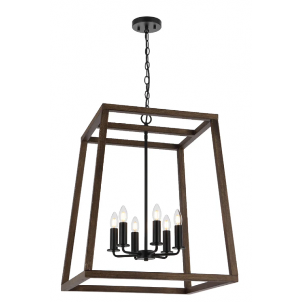 TELBIX-DALTON 6 LIGHT PENDANT